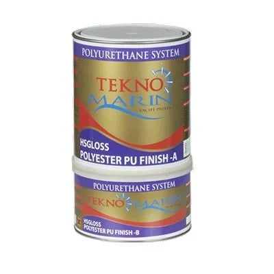 Tekno Hsgloss Polyester Poliüretan Son Kat Boya