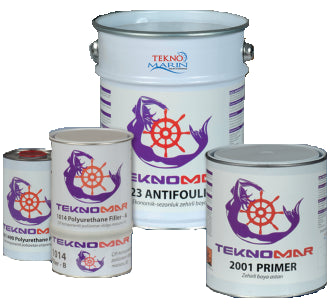 Teknomarine Teknomar 5020 Akrilik Poliüreten için Tiner
