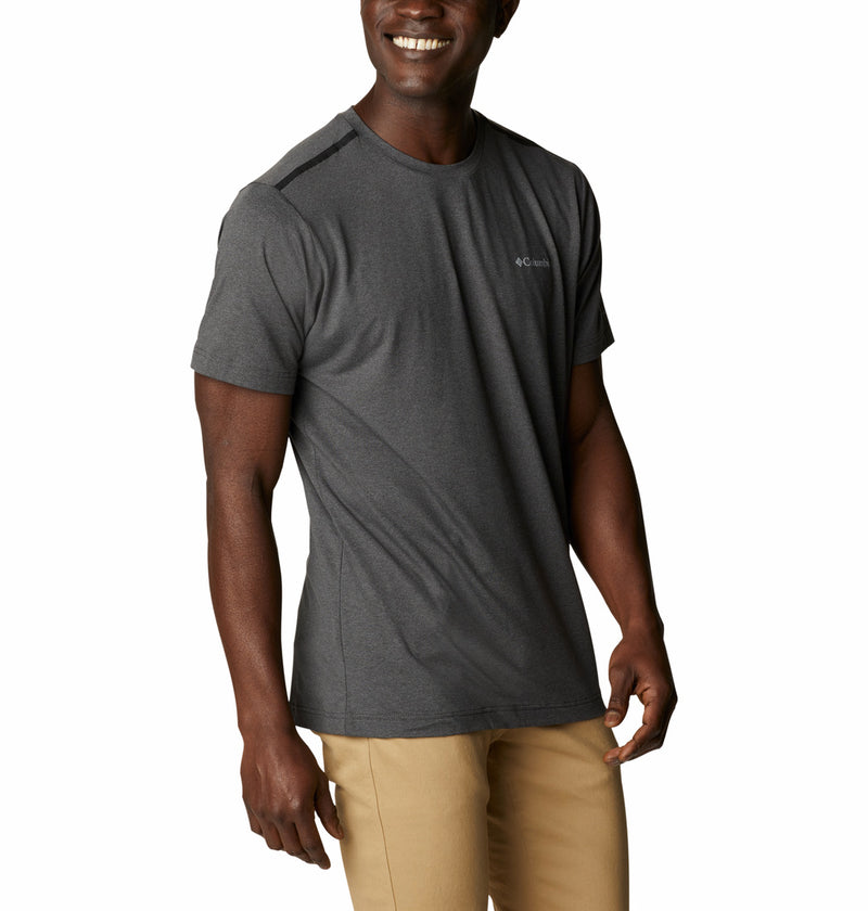 Tech Trail Crew Gray Men's T-Shirt