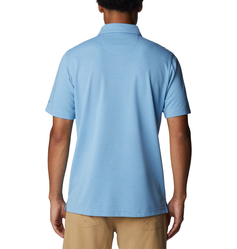 Havercamp Pique Polo Neck Blue Men's T-Shirt