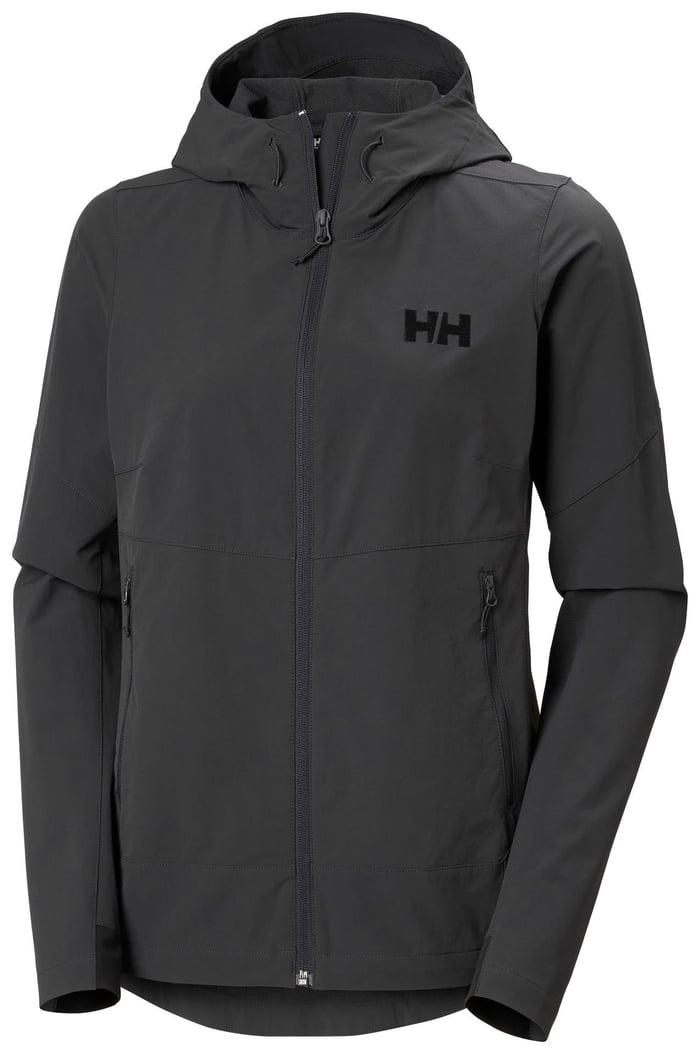 Helly Hansen W Blaze Softshell Hooded Mont Siyah / Ebony