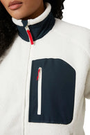 W Imperial Pile Jacket Beyaz / Cornsilk