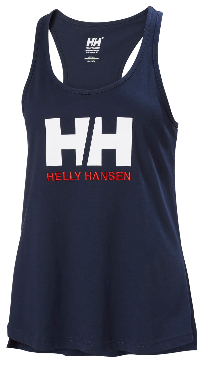 W HH Logo Singlet Navy Blue Women's T-Shirt