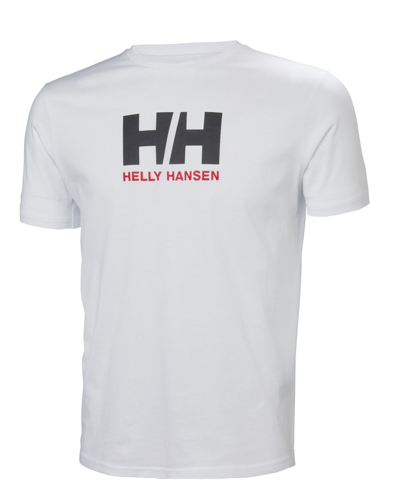 HH Logo Beyaz Erkek T-Shirt