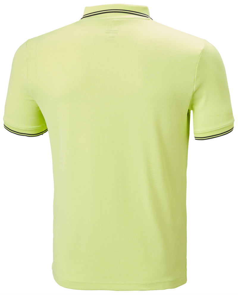 Kos Polo Collar Yellow Men's T-Shirt