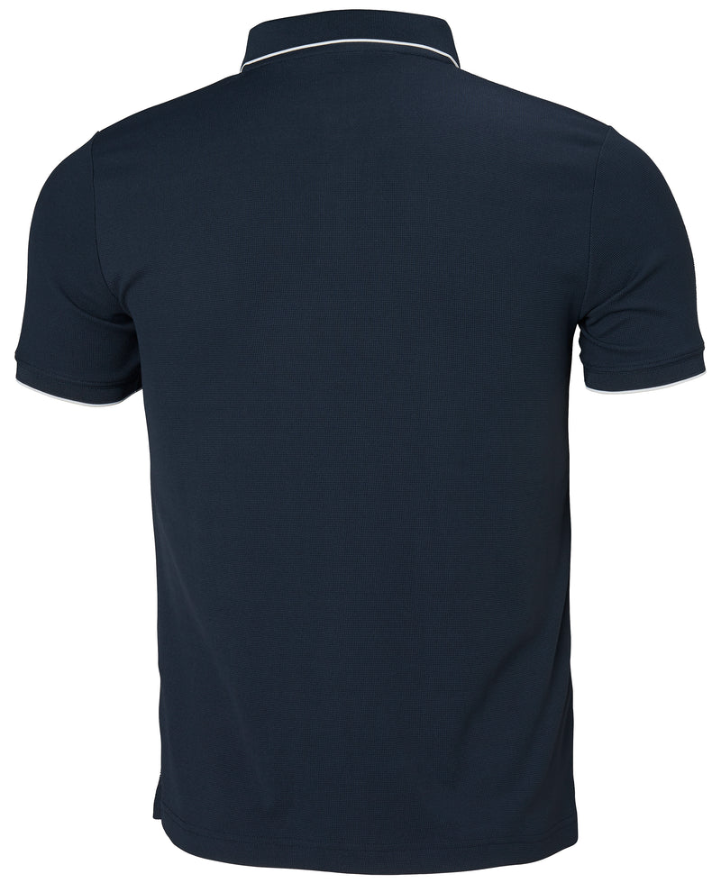 Kos Polo Collar Navy Blue Men's T-Shirt