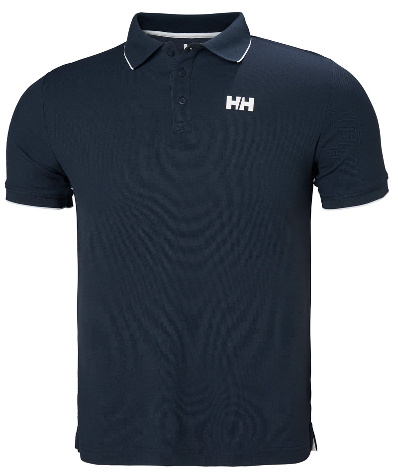 Kos Polo Collar Navy Blue Men's T-Shirt