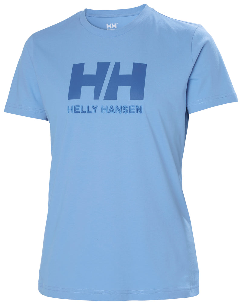 HH W Logo Mavi Kadın T-Shirt