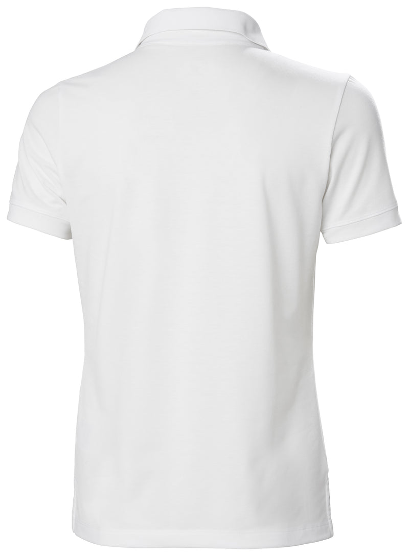 W Siren Polo Neck White Women's T-Shirt