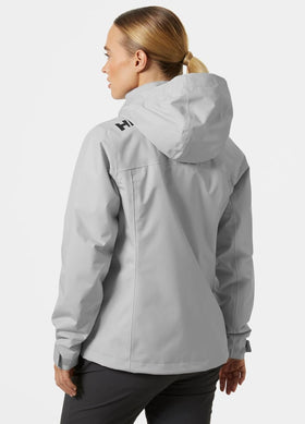 Helly Hansen W Crew Hooded Midlayer Mont 2.0 Gri / Grey Fog