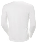 HH Tech Crew LS White T-Shirt