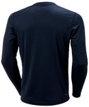HH Tech Crew LS Navy Blue T-Shirt