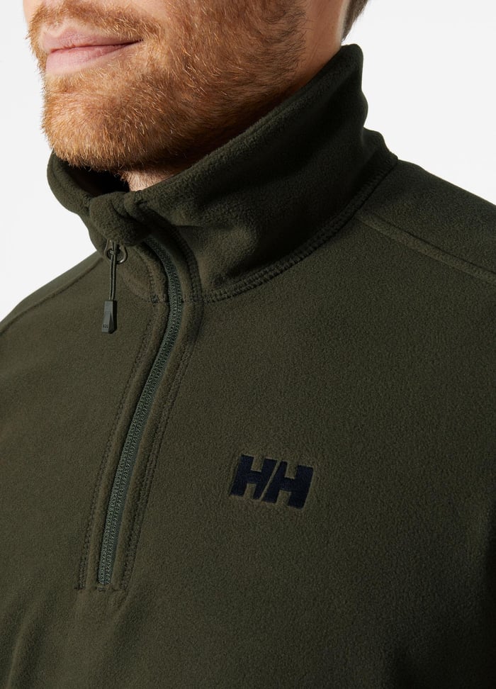 Helly Hansen Light Halfzip Polar Koyu Yeşil / Utility Green