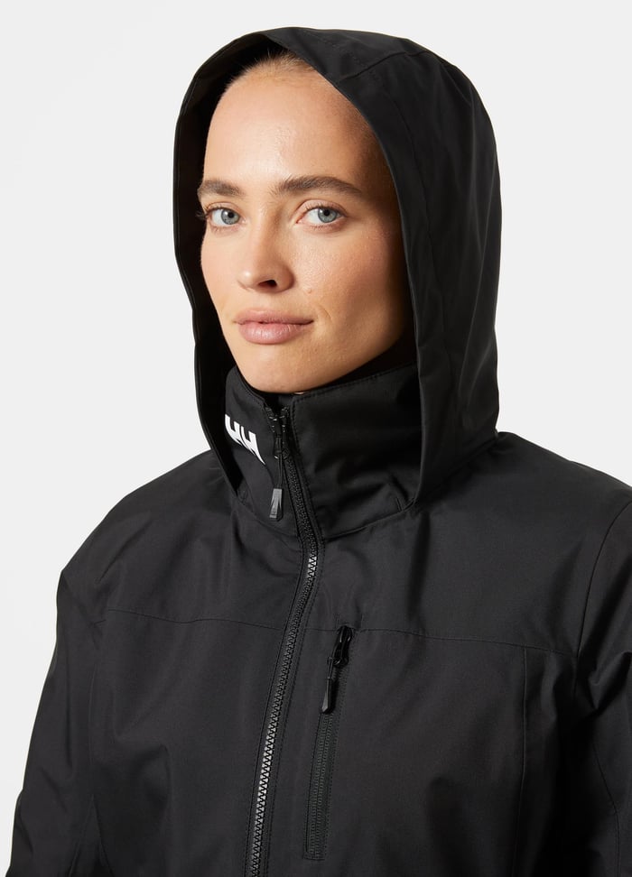 Helly Hansen W Crew Hooded Midlayer Mont 2.0 Siyah / Black