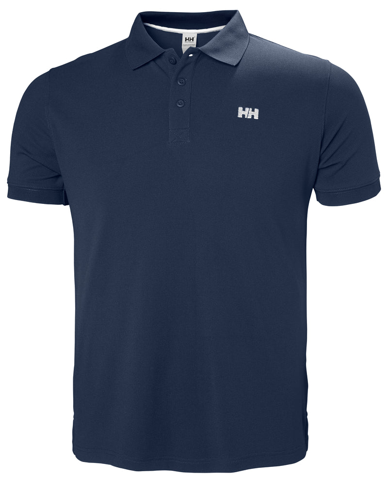 Driftline Polo Collar Navy Blue Men's T-Shirt