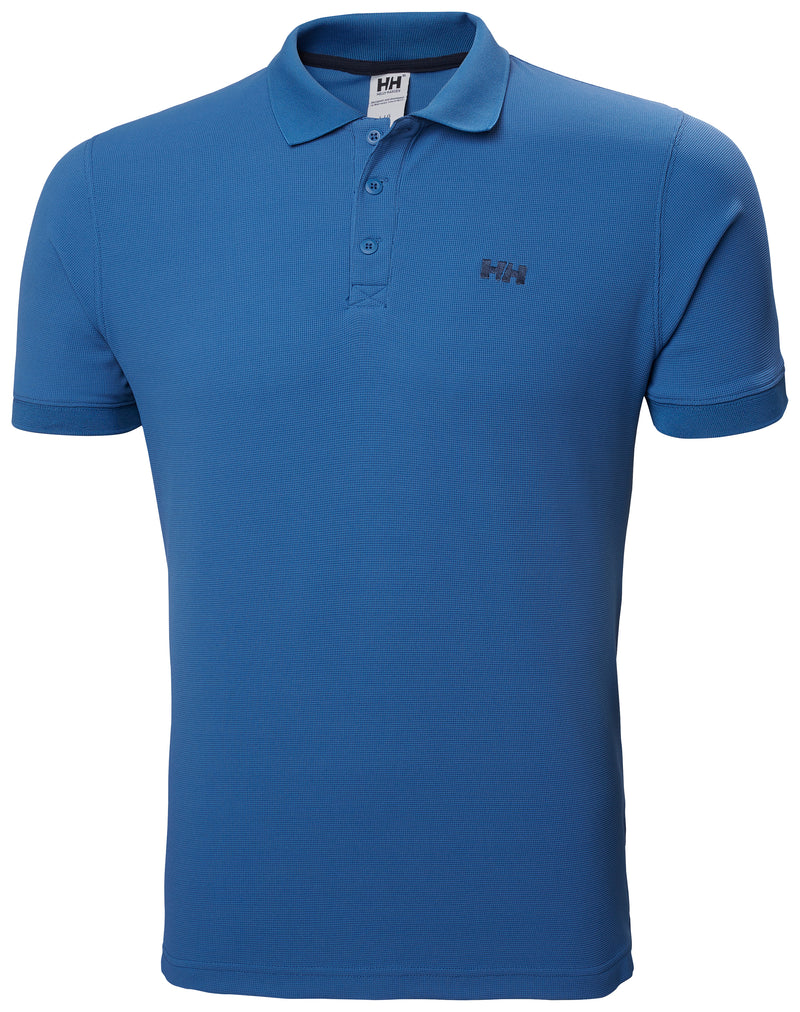 Driftline Polo Collar Blue Men's T-Shirt