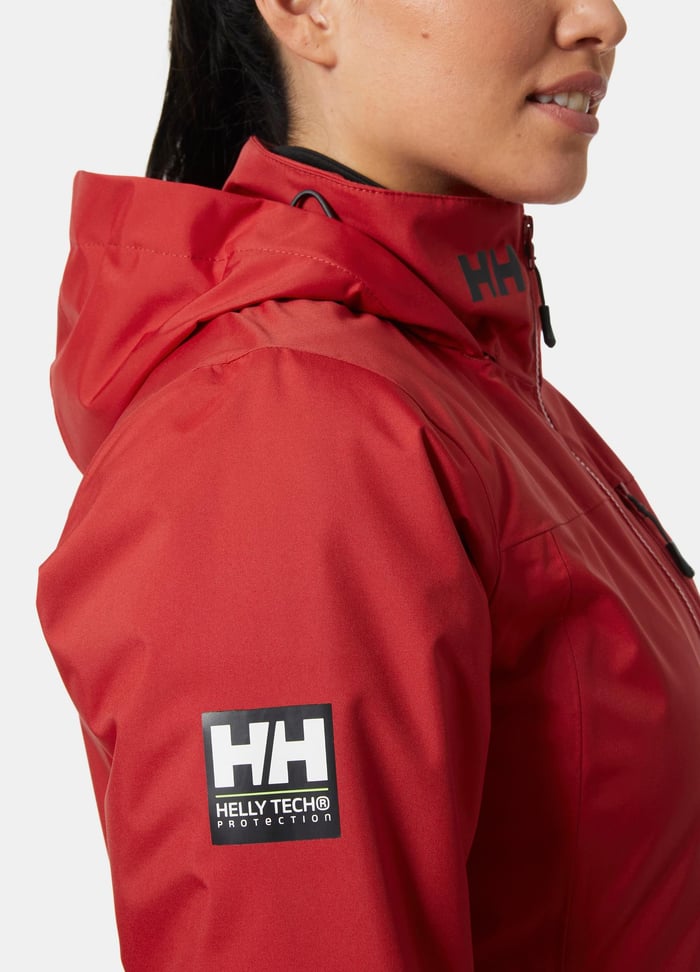 Helly Hansen W Crew Hooded Midlayer Mont 2.0 Kırmızı / Red