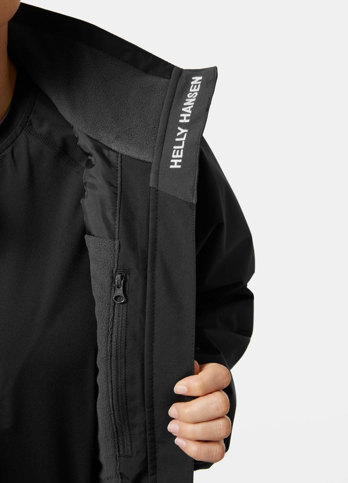 Helly Hansen W Crew Midlayer Mont 2 Siyah / Black