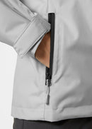 Helly Hansen W Crew Hooded Midlayer Mont 2.0 Gri / Grey Fog