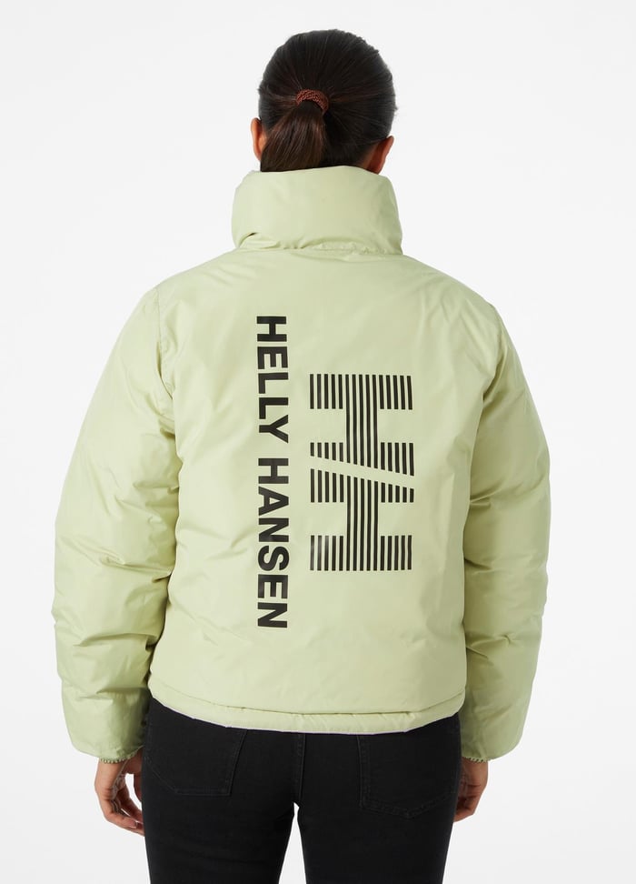 Helly Hansen W Yu 23 Reversible Puffer Mont Krem