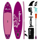 Kai Boards Hibiscus 10'6 Pembe Şişme Sup Paddle Board Kürek Sörfü Seti