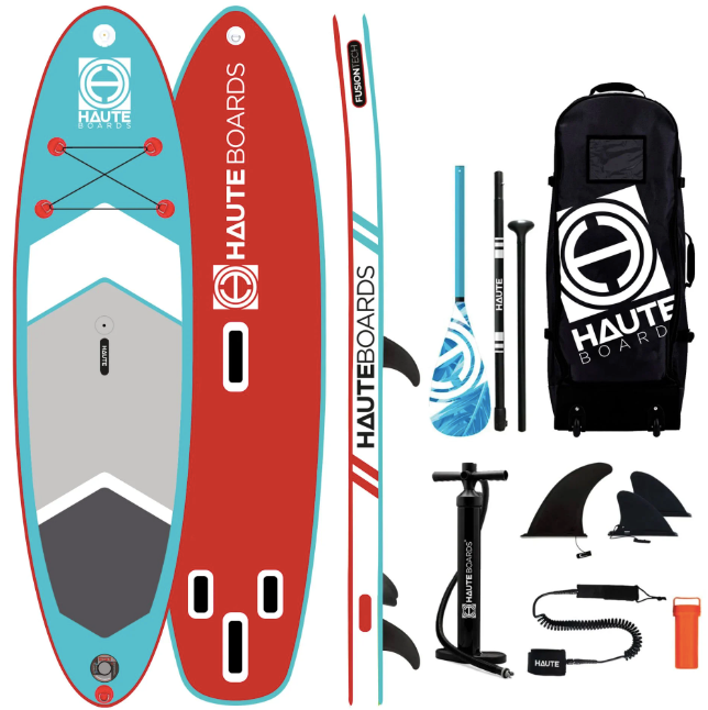 Haute Boards Hybrid 10'6 Inflatable Wind Surf - Wind Sup - Full Package