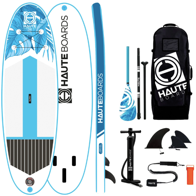 Haute Boards Start II 9'6 Inflatable Sup Paddle Board - Full Package