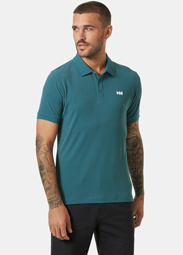 Driftline Polo Yaka Erkek T-Shirt Mavi Ton / Dark Creek