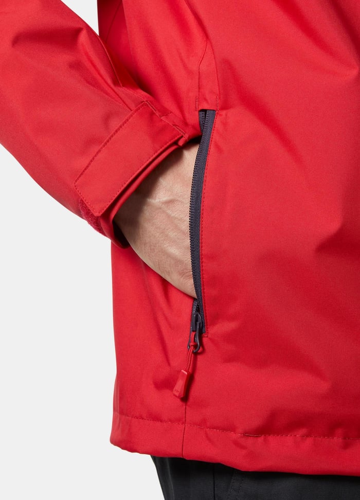 Helly Hansen Crew Hooded Midlayer Mont  Kırmızı / Red