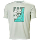 HP Race Graphic Erkek T-Shirt  Gri / SeaFoam