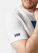 HP Race Graphic Erkek T-Shirt  Beyaz / White