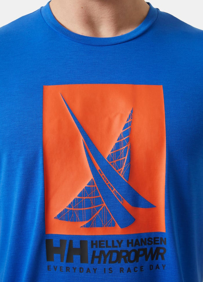 HP Race Graphic Erkek T-Shirt Mavi / Cobalt