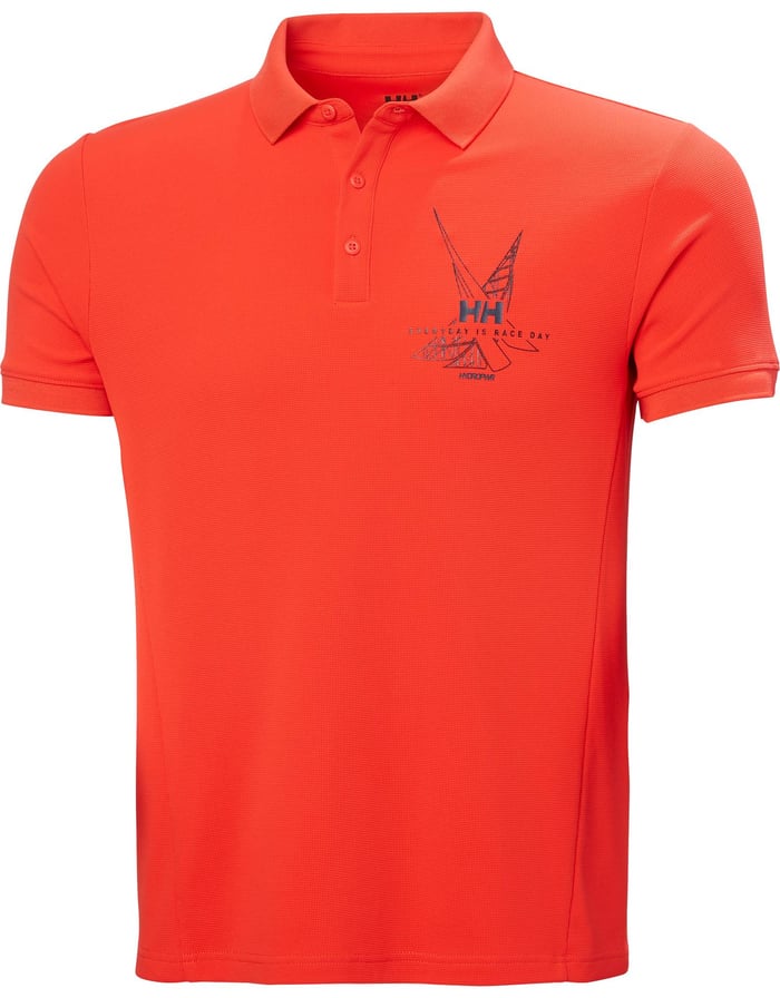 HP Race Polo Yaka Erkek T-Shirt Kırmızı / Red