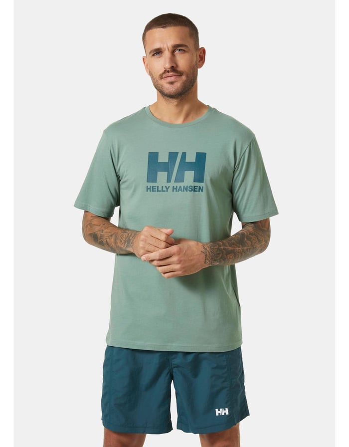 HH Logo T-Shirt Yeşil / Cactus