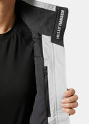 Helly Hansen W Crew Midlayer Mont Gri / Grey Fog