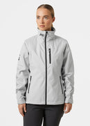 Helly Hansen W Crew Midlayer Mont Gri / Grey Fog