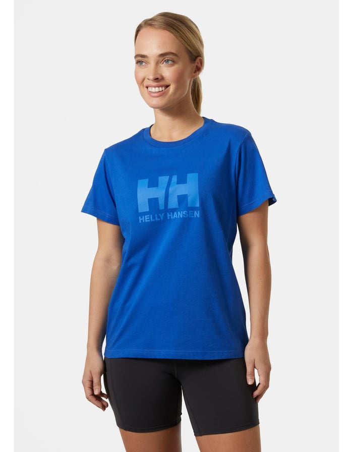 HH W Logo T-Shirt 2.0 Mavi / Cobalt