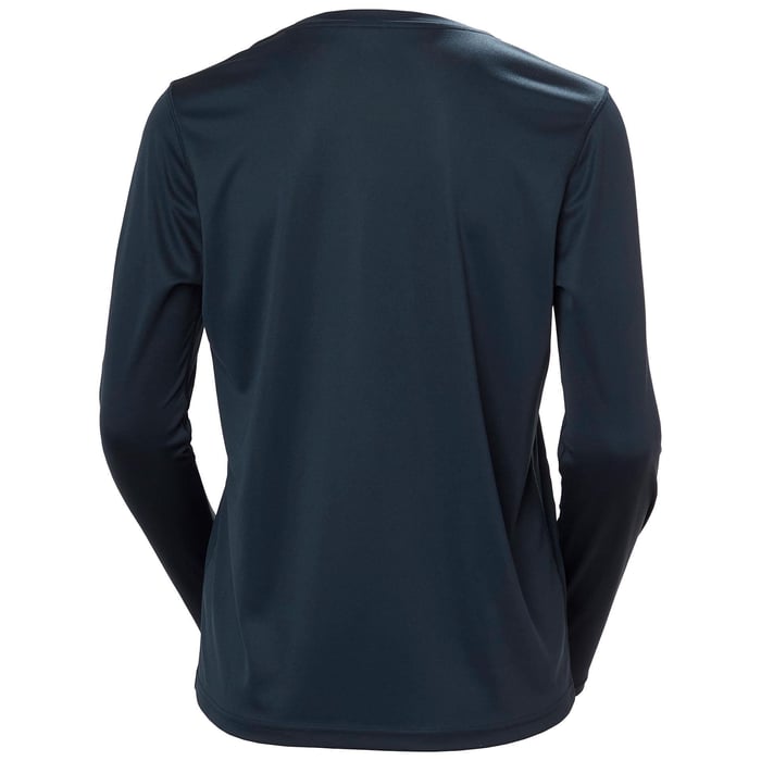 Helly Hansen W Tech Crew LS 2.0 UV Korumalı Lacivert / Navy