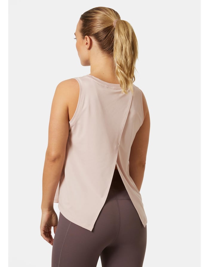 Helly Hansen Tech Split Back Tank Atlet 2.0 Pembe / Pink Cloud