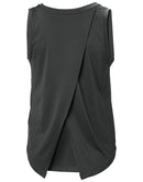 Helly Hansen Tech Split Back Tank Atlet 2.0 Gri / Ebony