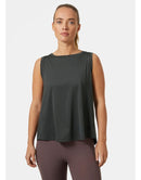 Helly Hansen Tech Split Back Tank Atlet 2.0 Gri / Ebony