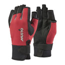 MUSTO Kısa Parmak Yelken Eldiveni Kırmızı / True Red
