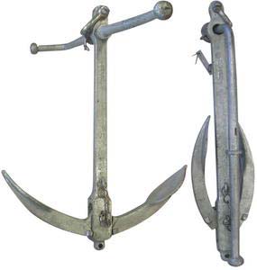 Galvanized Admiralty Anchor 10 kg