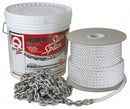 Quick 1/2" 61 Meters Iron Rope, 6Mm 10 Meters Chain