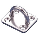 Stainless Steel Eyebolt, Square Body, 8mm