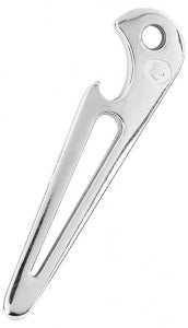 Wichard Lock Key with Bottle Opener, Stainless Steel