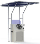 Alümi̇nyum T-Top, Boru Ø 33 Mm, Boy 170, En 120 Cm