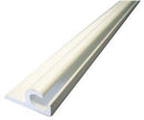 Taco Floor Rail, White Plastic, 6.1 Meters