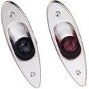 Port &amp; Starboard Light, Recessed, Stainless Steel
