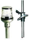 Masthead Flashlight, Telescopic, Stainless Steel